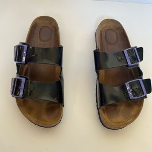 Betula Birkenstock size 40(10) black sandals.